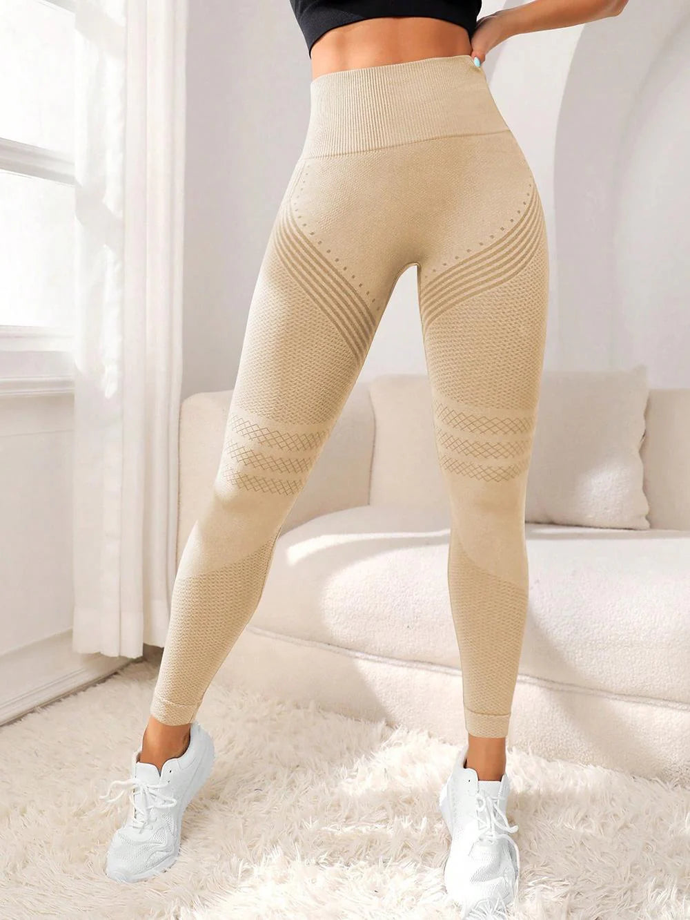 Sexy Line Hip-Lifting Sports Yoga Pants