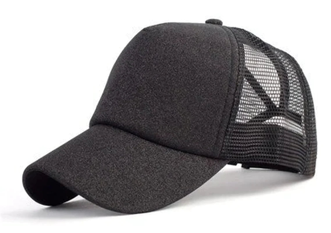 2019 New Glitter Caps Sequins Shining High Quality Fashion Womens Messy Bun Adjustable Baseball Snapback