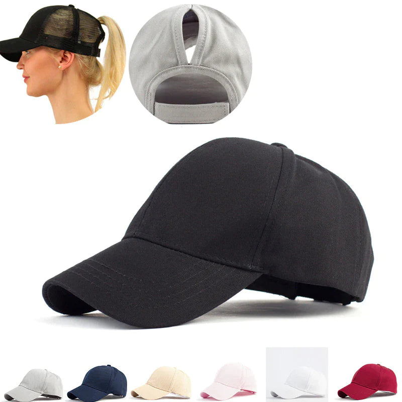 2019 New Glitter Caps Sequins Shining High Quality Fashion Womens Messy Bun Adjustable Baseball Snapback