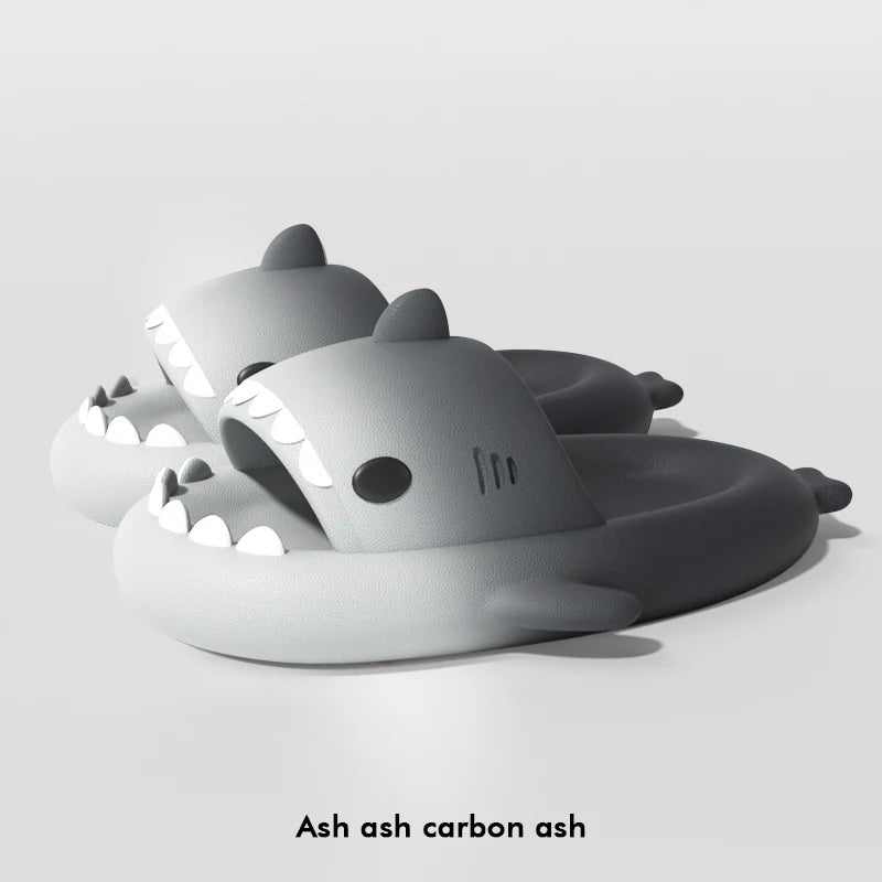 Gradient Shark Slippers Home Bathroom Non-Slip Men Shoes