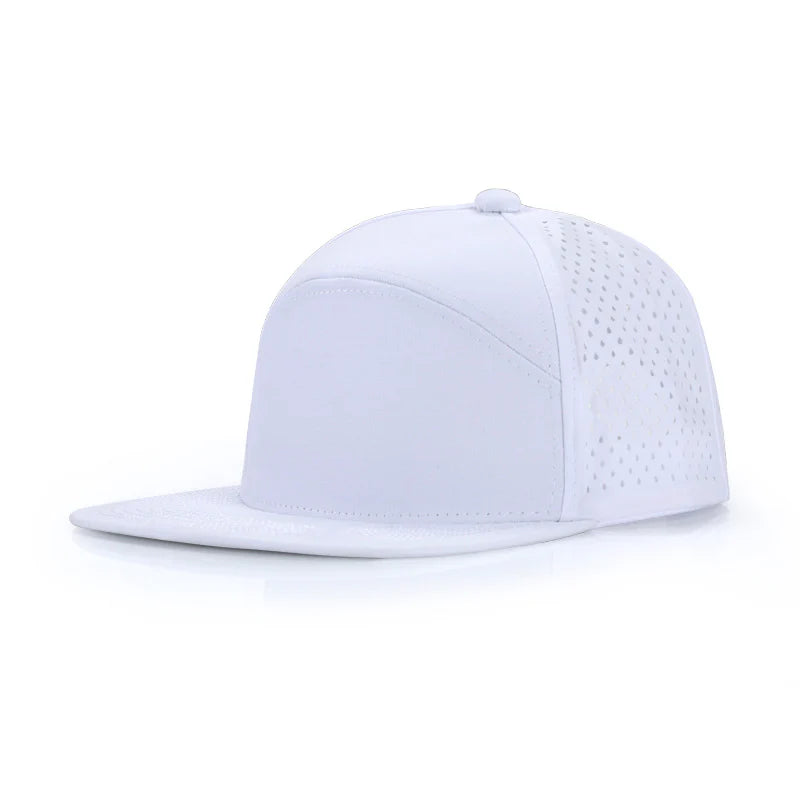 Performance Trucker Cap - Outdoor Sun Hat with Flat Brim Baseball Style