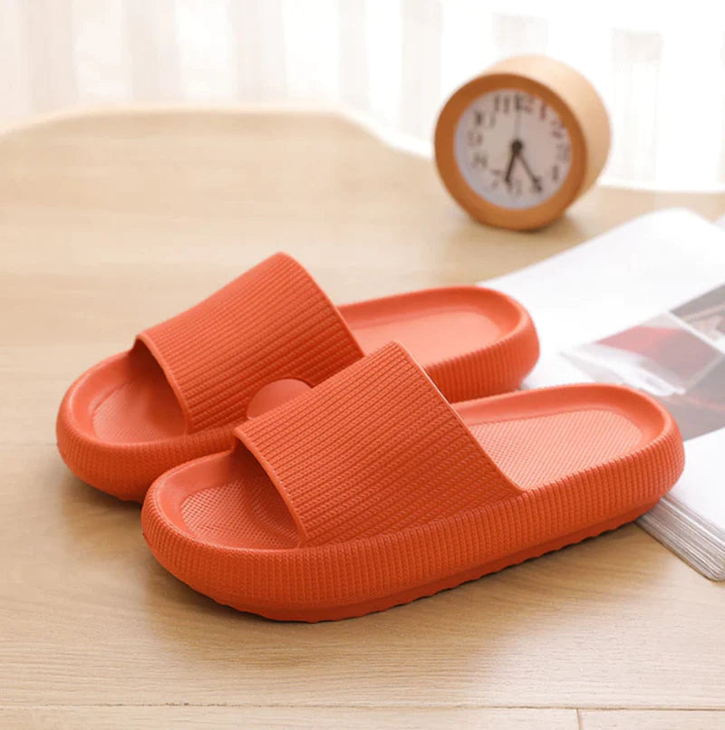 Thick Platform Bathroom Home Slippers Women Fashion Soft Sole EVA Indoor Slides Woman Sandals 2022 Summer Non-Slip Flip Flops