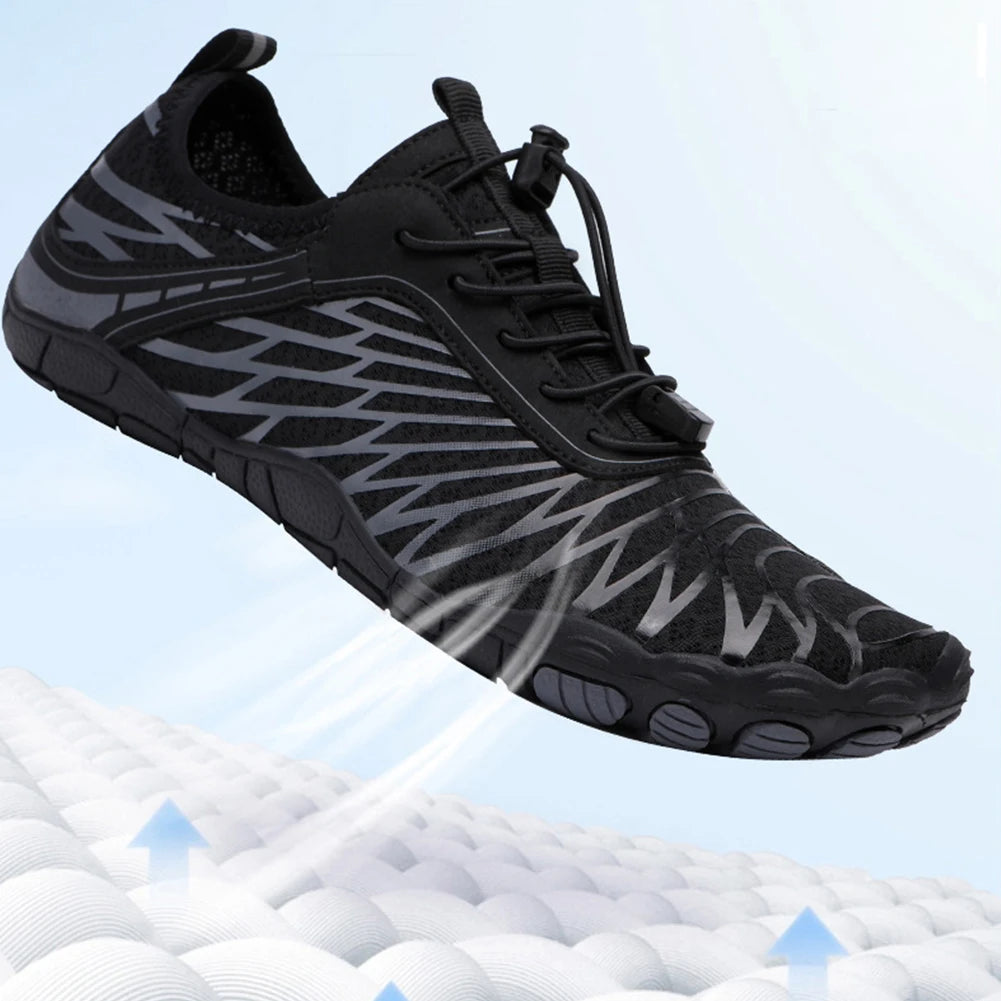 Diving Sneaker Non-Slip Wading Sneaker Quick Dry Trekking Wading Shoes Breathable Wear-Resistant Outdoor Supplies for Women Men