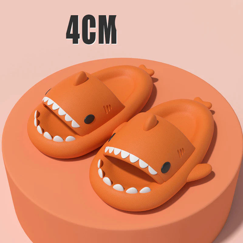 Shark Cartoon Soft Adult Slippers