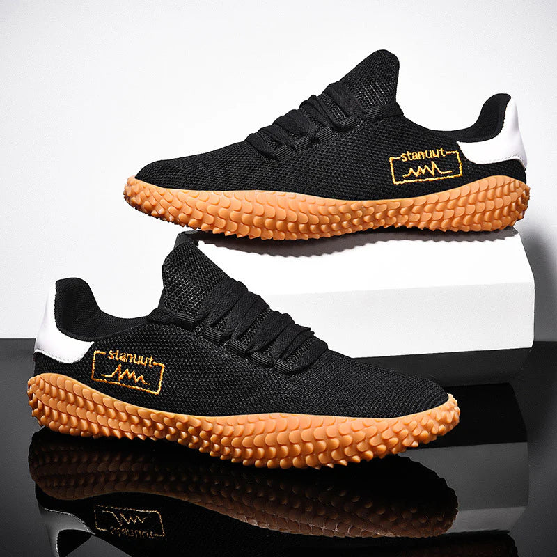 Flying Woven Casual Shoes Breathable Sneakers