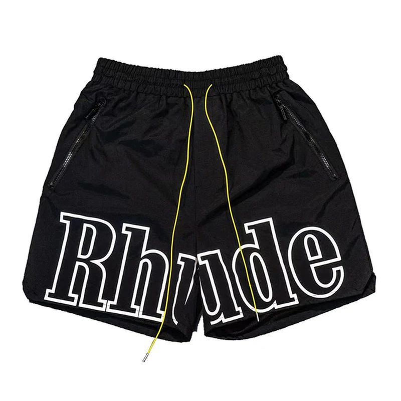 RHUDE Shorts for Men and Women Breeches inside Mesh