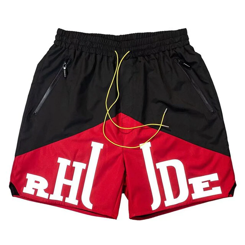 RHUDE Shorts for Men and Women Breeches inside Mesh