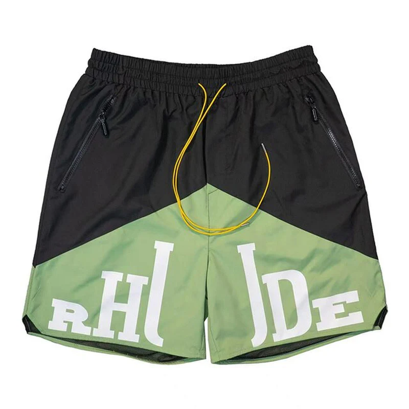 RHUDE Shorts for Men and Women Breeches inside Mesh
