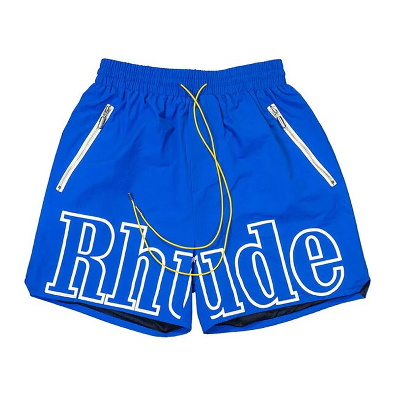 RHUDE Shorts for Men and Women Breeches inside Mesh