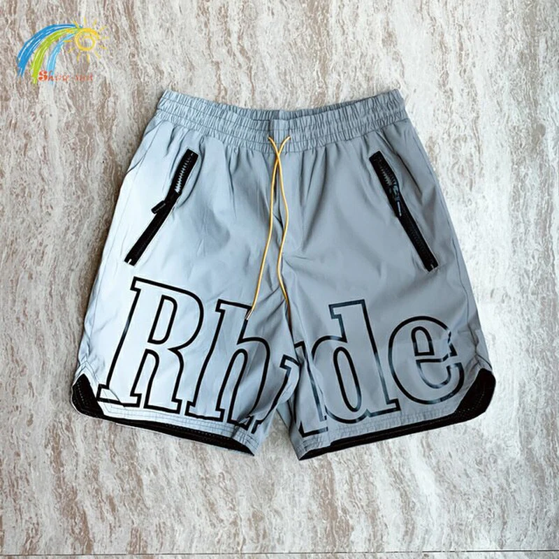 RHUDE Shorts for Men and Women Breeches inside Mesh