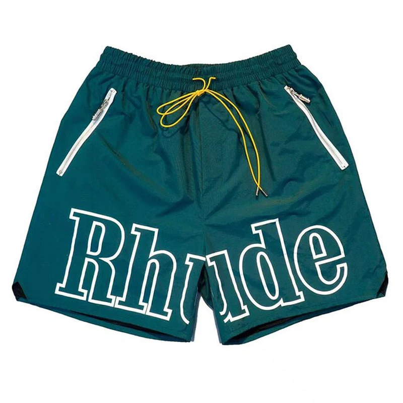 RHUDE Shorts for Men and Women Breeches inside Mesh