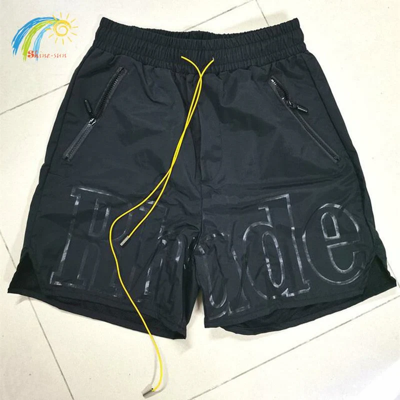 RHUDE Shorts for Men and Women Breeches inside Mesh