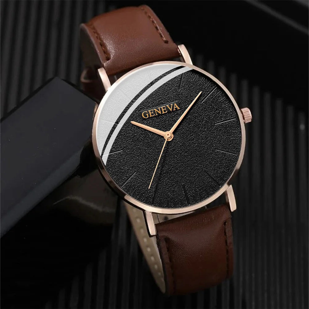 Men Fashion Simple Watch Quartz Watch