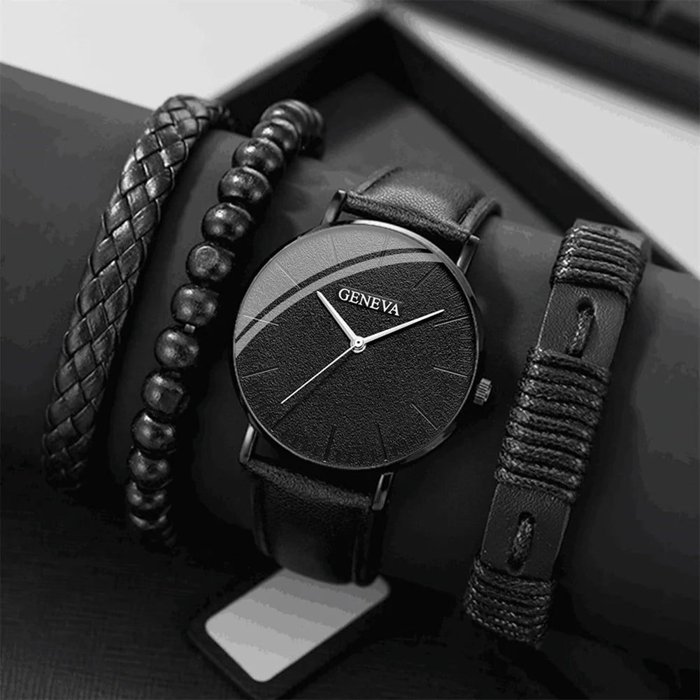 Men Fashion Simple Watch Quartz Watch