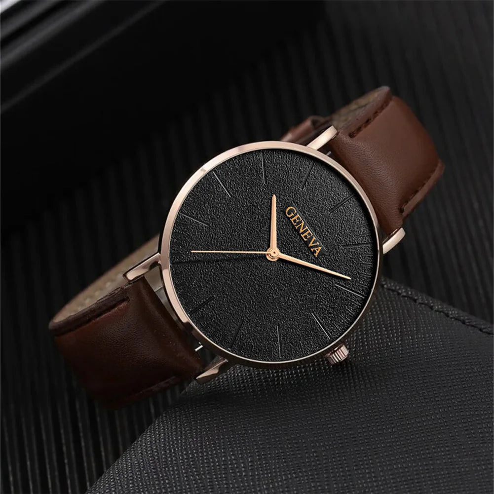 Men Fashion Simple Watch Quartz Watch