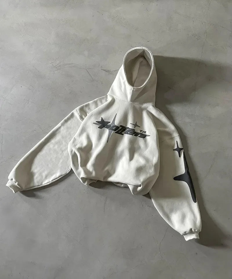 Men's Loose and Casual hoodie Sweatshirt