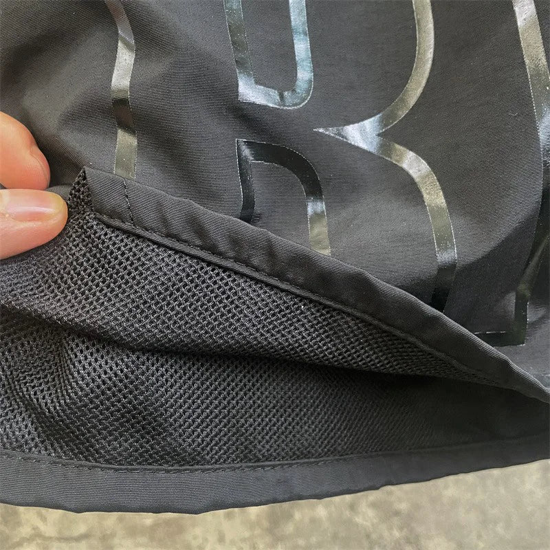 RHUDE Shorts for Men and Women Breeches inside Mesh
