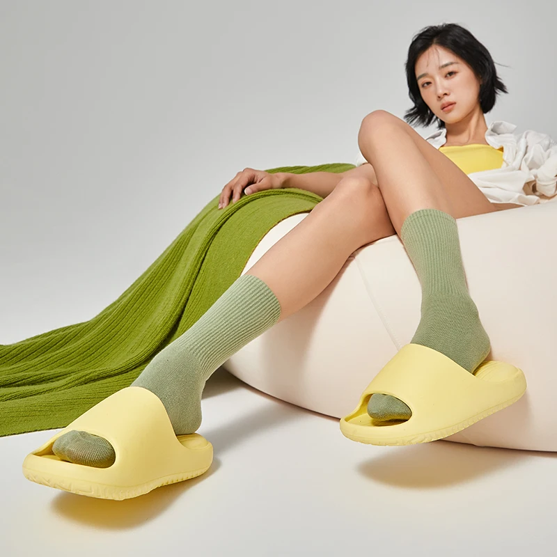 Summer Women Thick Slippers Sole Anti-Slip Soft Sandals