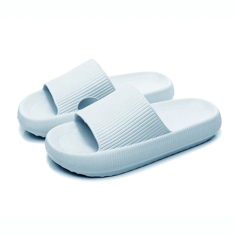 Thick Platform Bathroom Home Slippers Non-Slip Flip Flops
