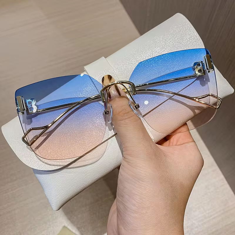 women's square Shades Oculos UV400
