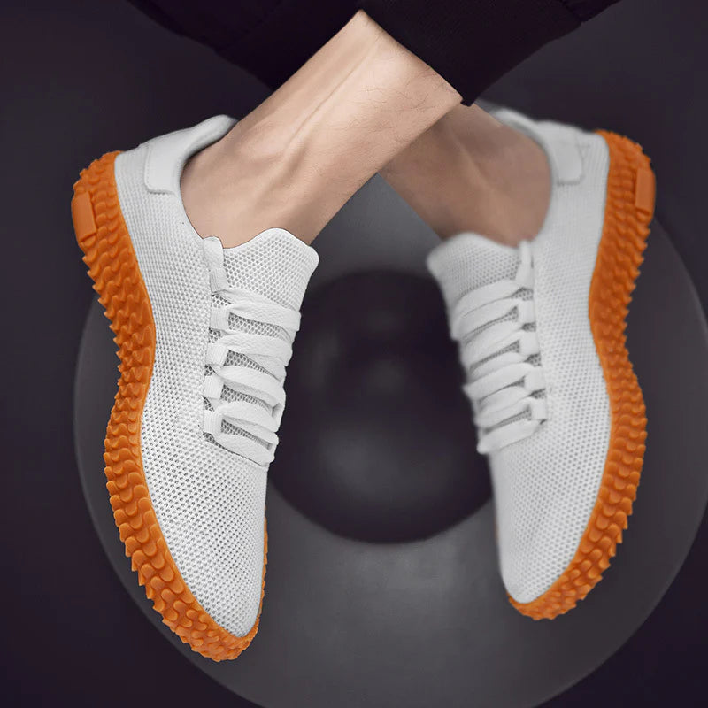 Flying Woven Casual Shoes Breathable Sneakers