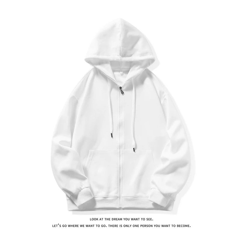 Spring Men'S Jackets Hooded Coats Casual Zipper Sweatshirts Male Tracksuit Fashion Jacket Mens Clothing Outerwear Casual Hoodies