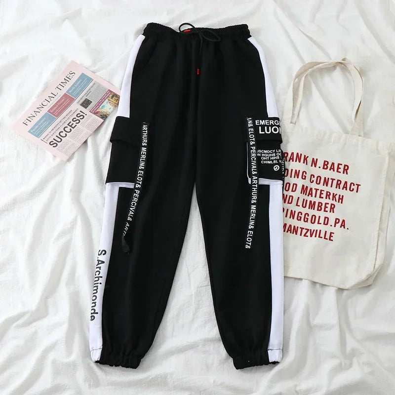 Summer Casual 3 Piece Sets Women Short Sleeve Crop Tops+Cargo Pants Suit 2025 New Korean Style Loose Fashion Woman'S Clothing