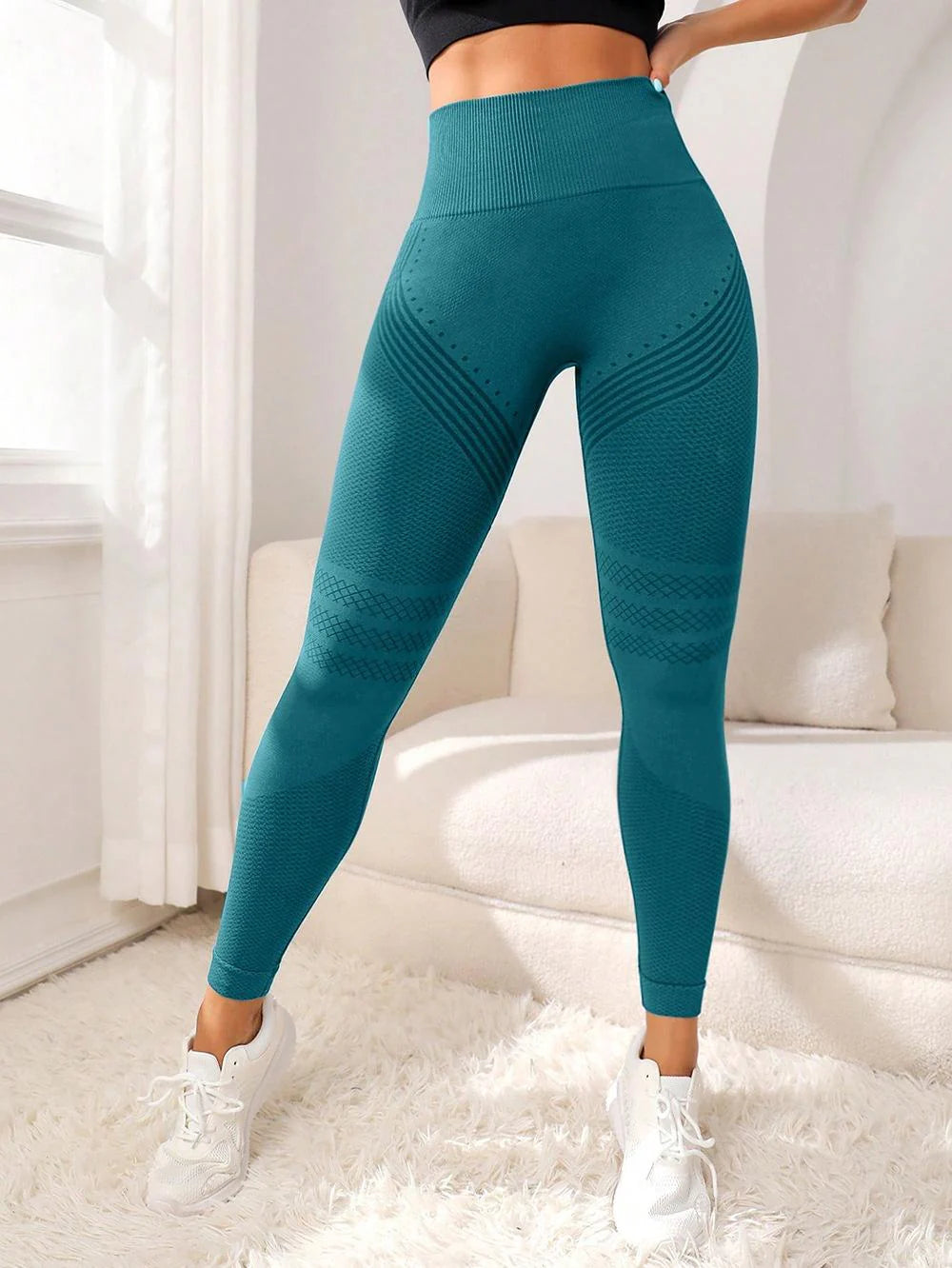Sexy Line Hip-Lifting Sports Yoga Pants